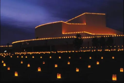 San Juan College Luminarias